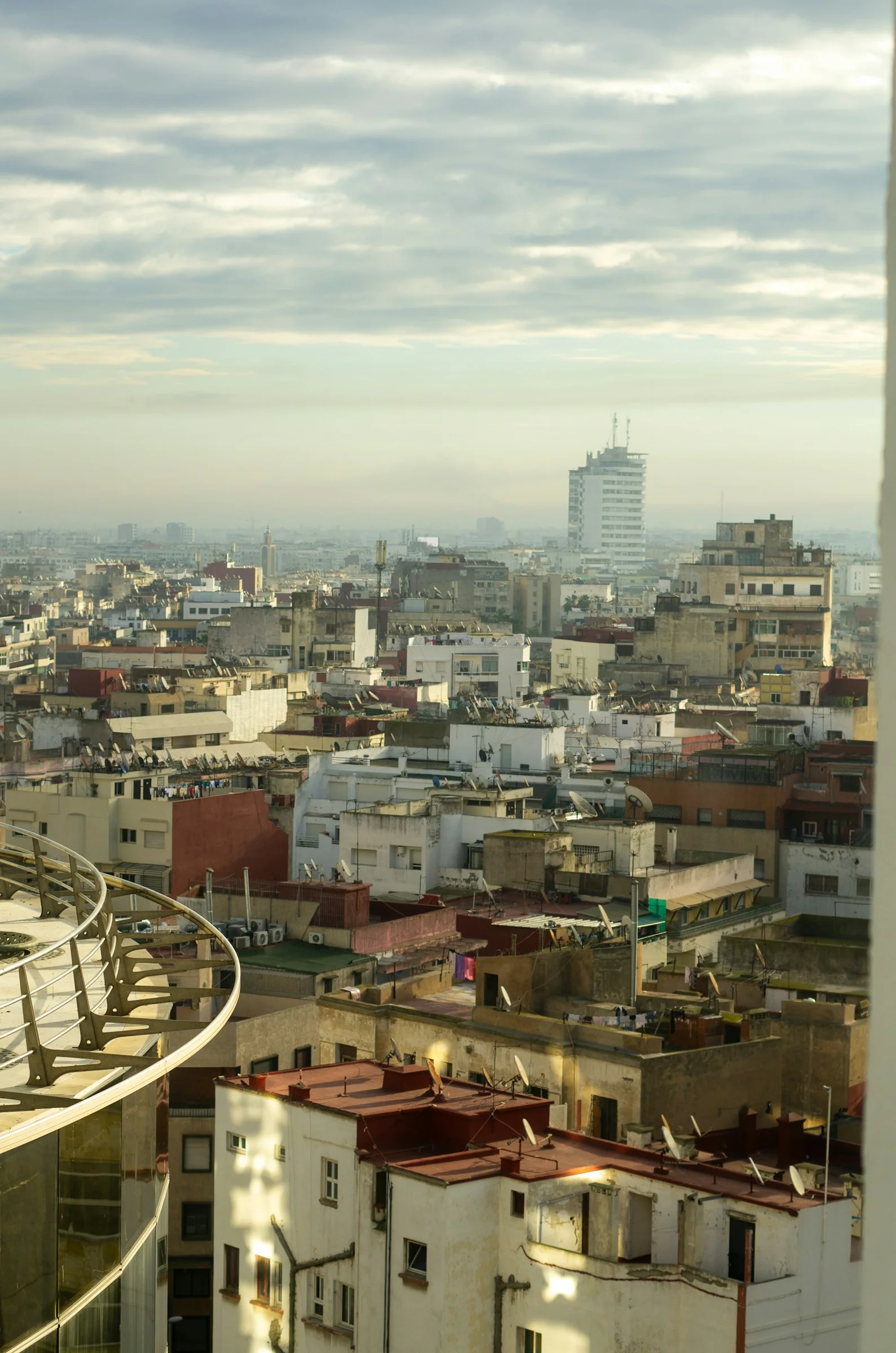 Vue des immeubles de Casablanca — photo d’illustration